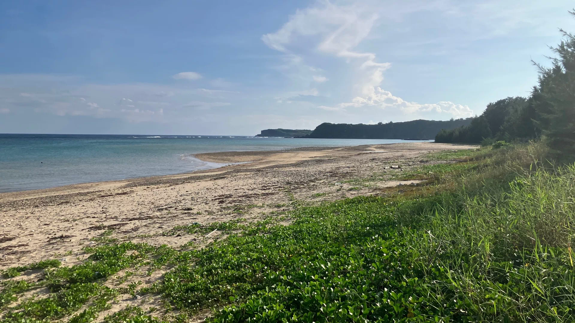 嘉陽の海岸（嘉陽ビーチ・嘉陽の浜）