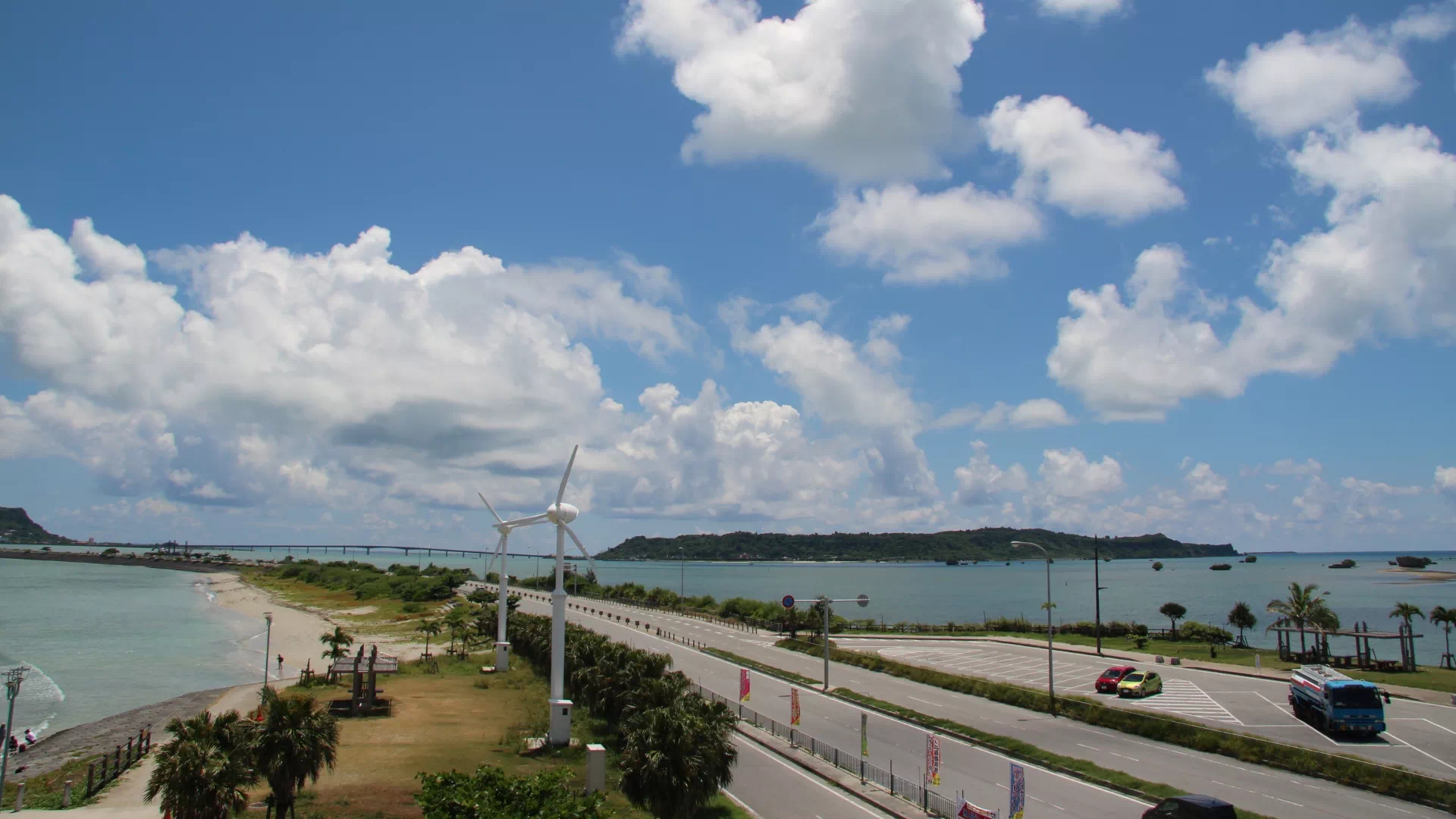 海中道路