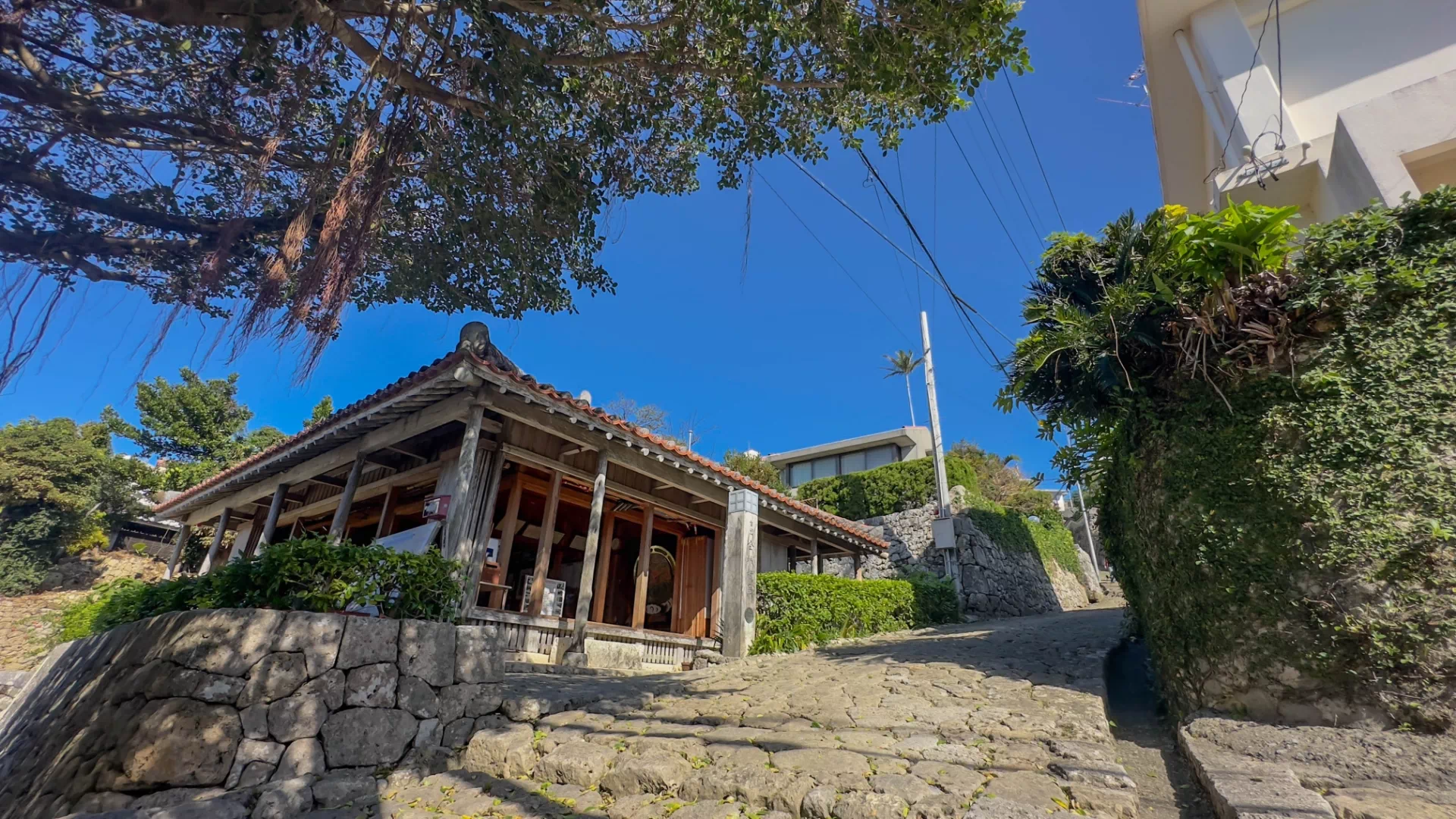 首里金城町の石畳(県指定史跡)