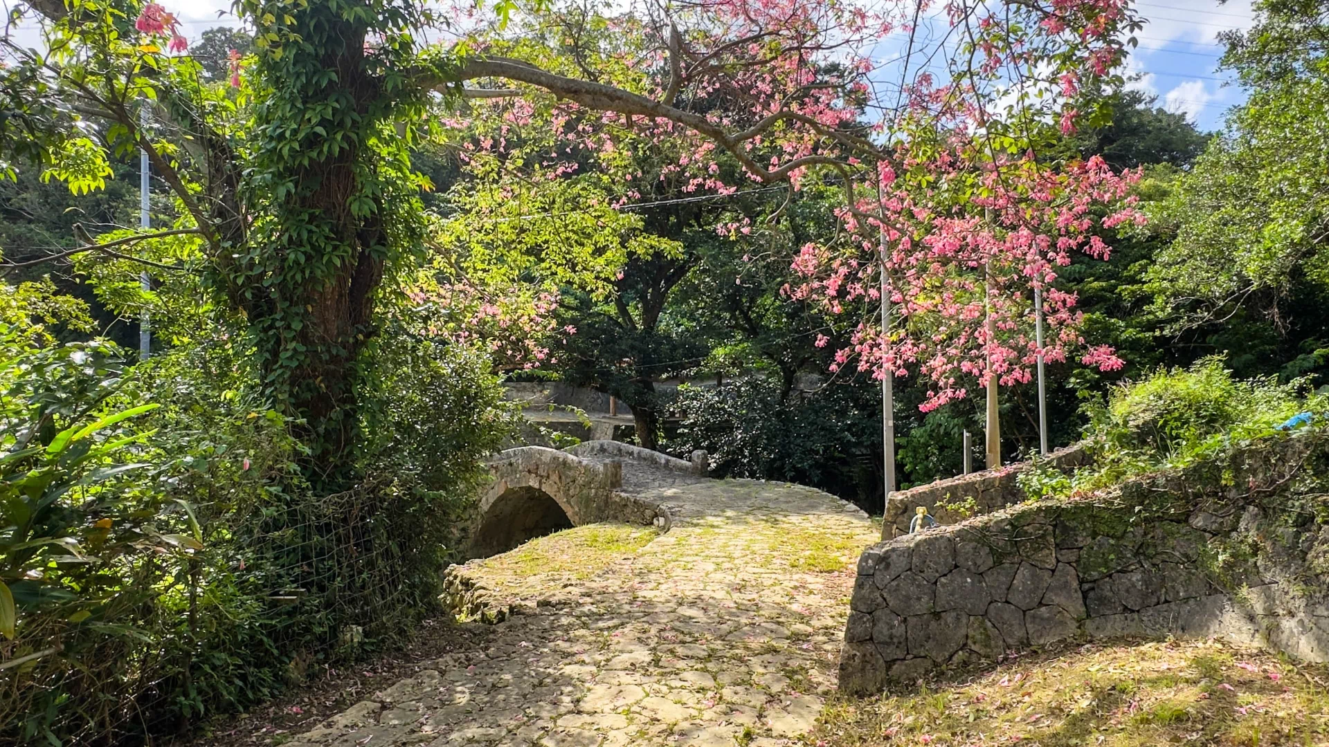 当山の石畳道（普天満参詣道）