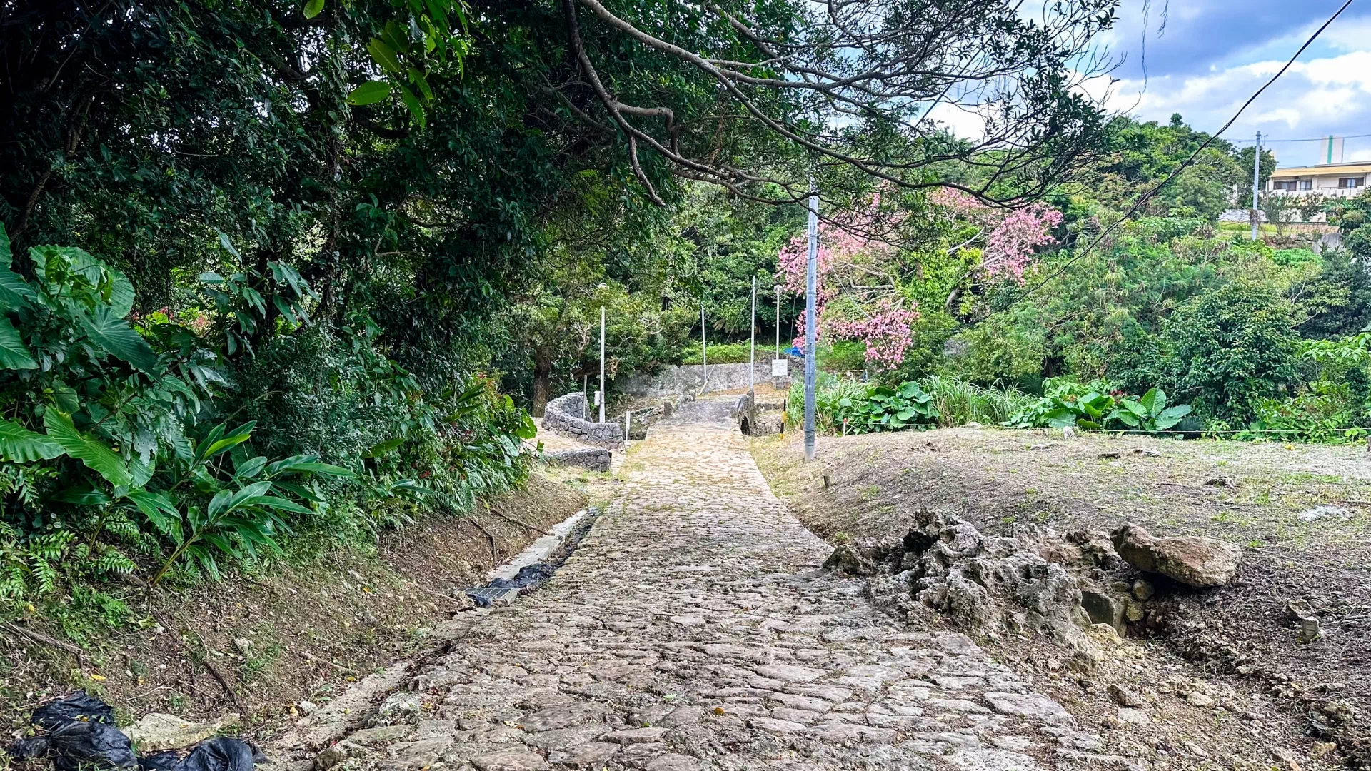 当山の石畳道（普天満参詣道）